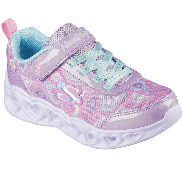 Pantofi sport copii Skechers Heart Lights - Boogie Love 303257L-LVMT, 32, Mov