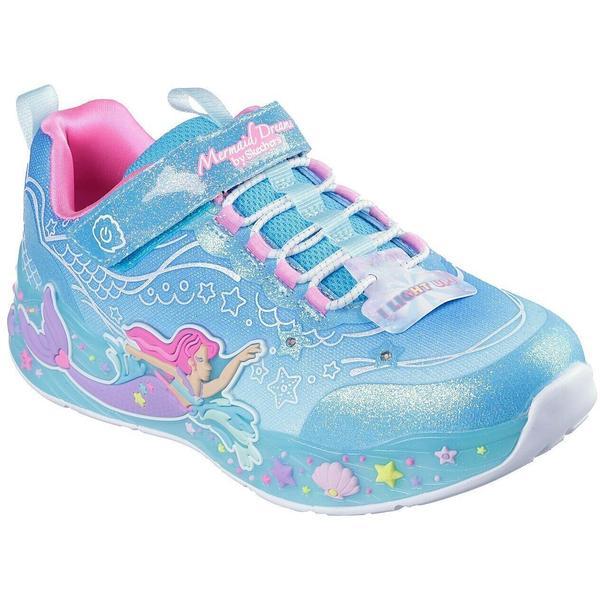Pantofi sport copii Skechers Mermaid Dreams 303060L-BLMT, 27, Albastru