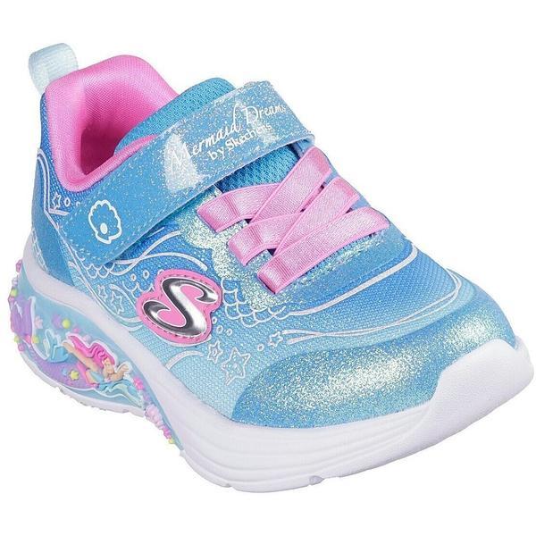 Pantofi sport copii Skechers My Dreamers - Lil Mermaid 303061N-BLMT, 22, Albastru