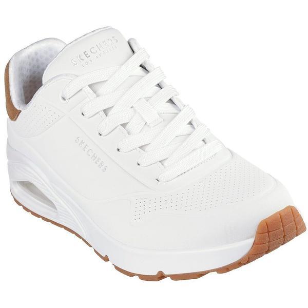 Pantofi sport barbati Skechers Uno - Suited On Air 183004-WHT, 44, Alb