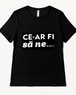 Tricou pictat manual
