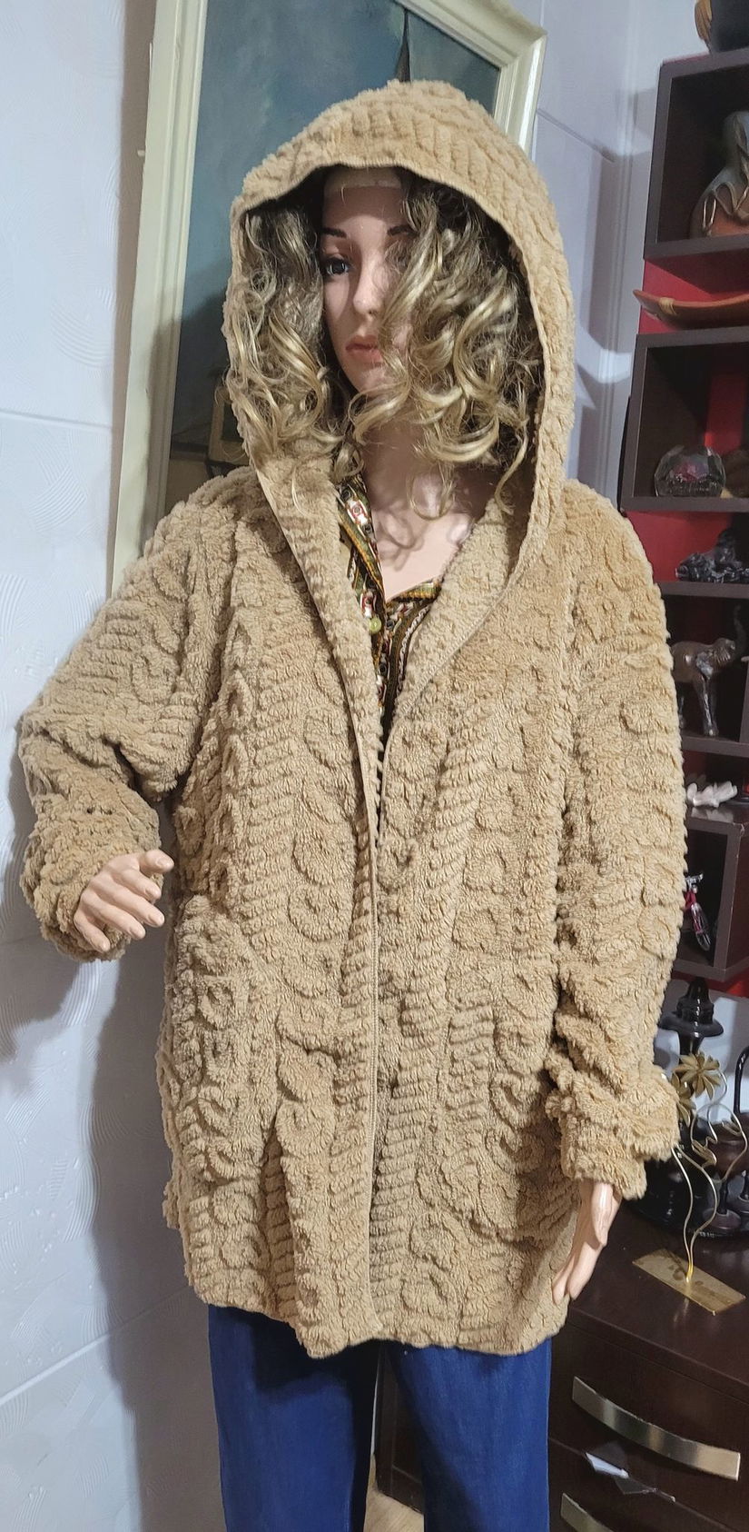 Blazer lung cocolino (doua culori)
