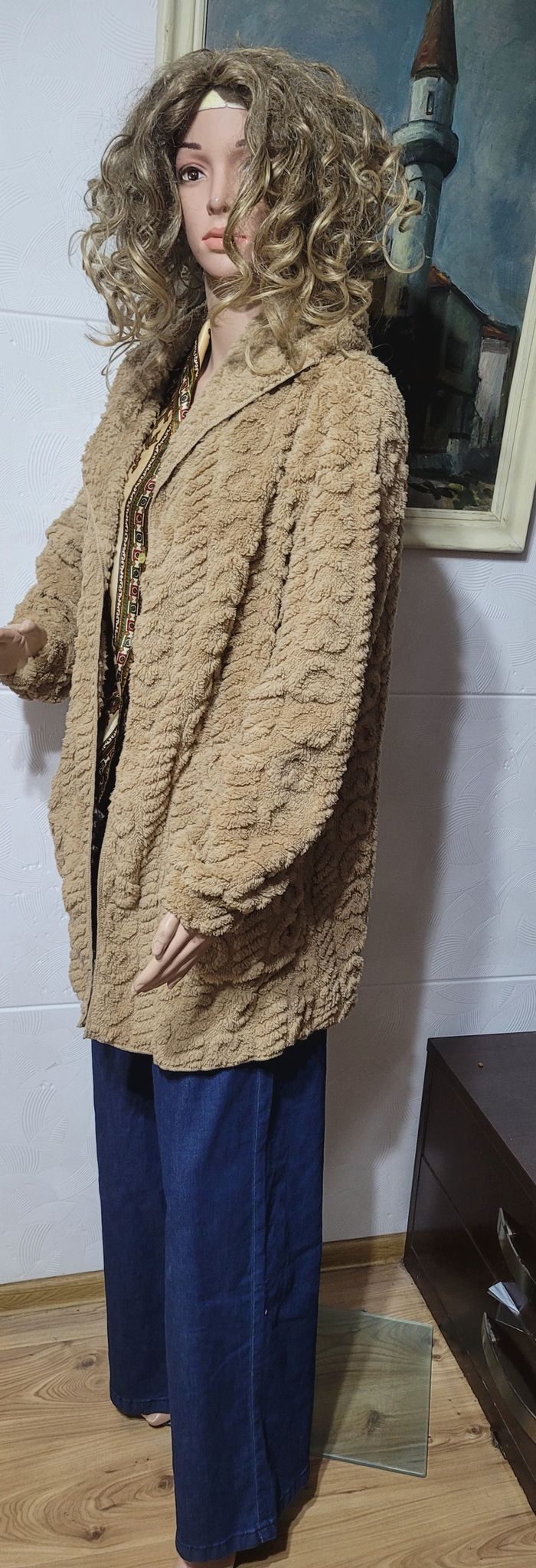 Blazer lung cocolino (doua culori)