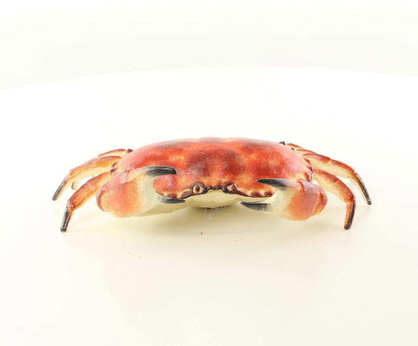 Caseta crab din fonta rosie