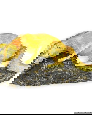 Vulpe-figurina decorativa din fonta