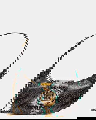 Kurt Geiger London geantă de piele culoarea negru, 3601127719