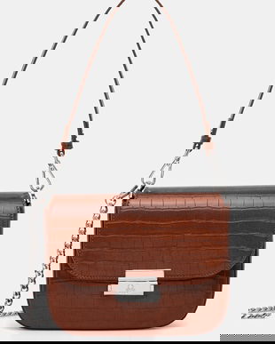 United Colors of Benetton geantă culoarea maro, 62Y9DY07Y