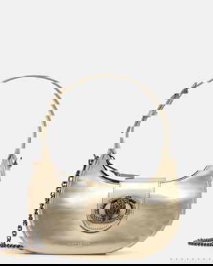 Kurt Geiger London geantă de piele culoarea auriu, 3601161109