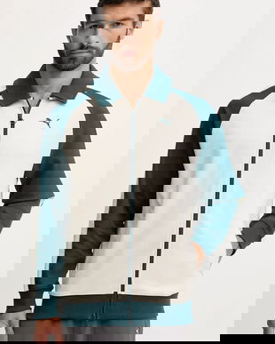 Puma bluză culoarea bej, uni, 632994