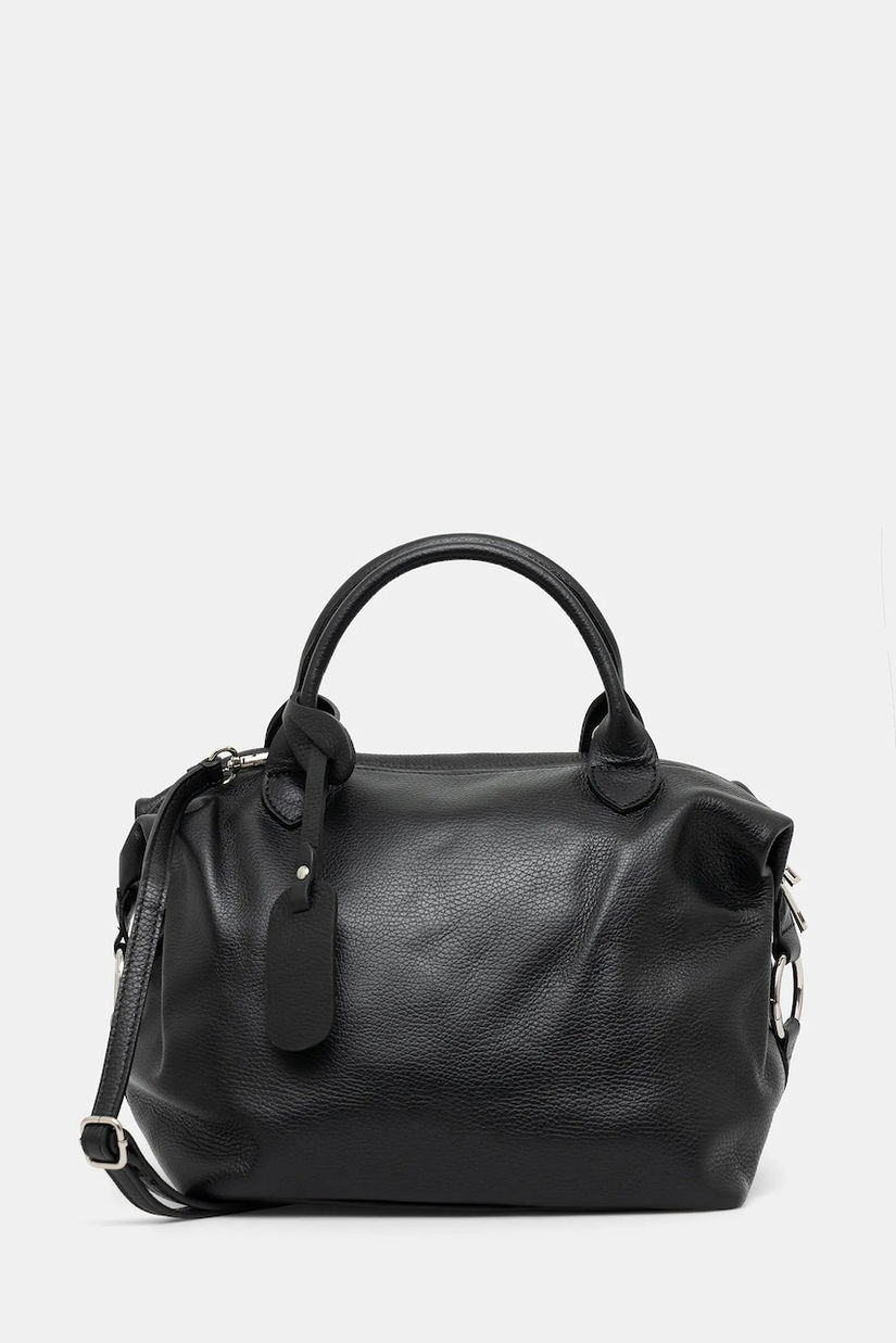 Answear.LAB poseta de piele culoarea negru