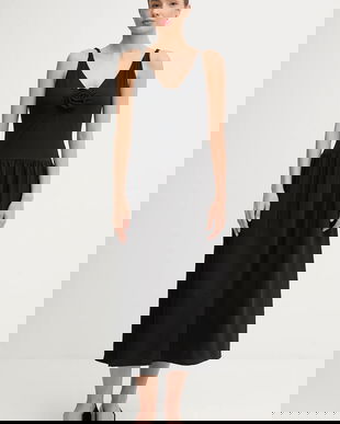 Pedro del Hierro rochie culoarea negru, midi, evazati, 3812197