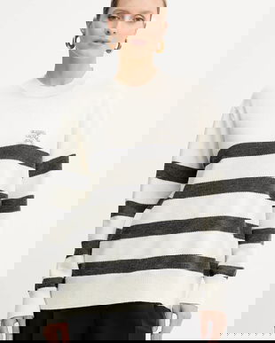 ERMANNO Firenze pulover de lână culoarea bej, 57TM066EA5AP