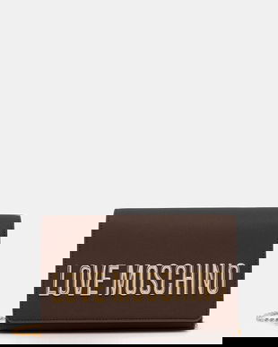 Love Moschino geantă culoarea maro, JC4103PP1NKD0301