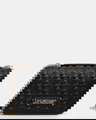 Love Moschino geantă culoarea negru, JC4000PP1NLA0000