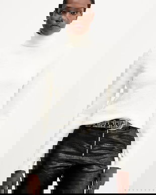 Iceberg raft de bucătărie culoarea bej, light, cu guler, A003 9029