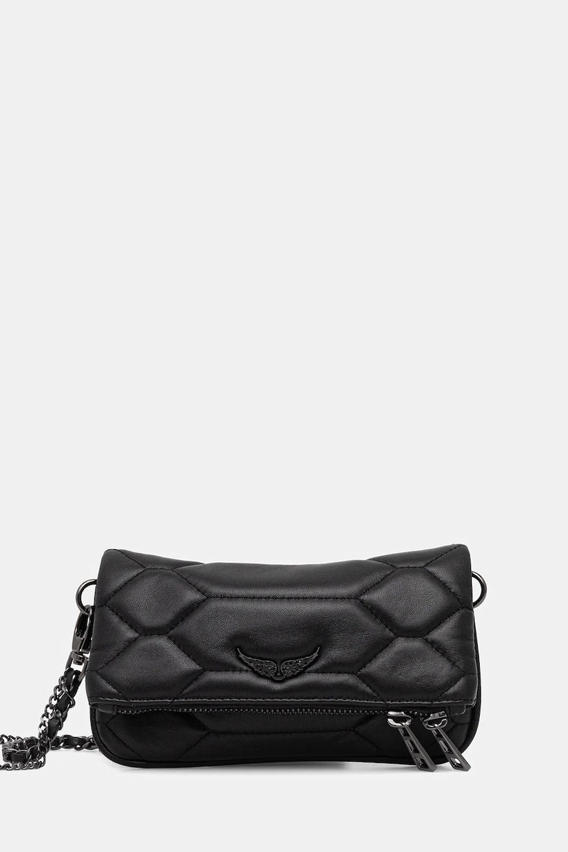 ZADIG&VOLTAIRE geantă de piele culoarea negru, LWBA03974