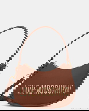 Love Moschino geantă culoarea maro, JC4027PP1NKD0312