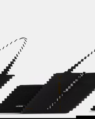 Love Moschino geantă culoarea negru, JC4175PP1NLV0000