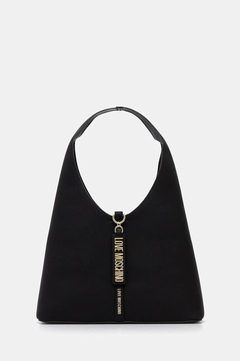 Love Moschino geantă culoarea negru, JC4173PP1NLV0000