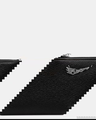 ZADIG&VOLTAIRE portofel de piele culoarea negru, LWSG03725