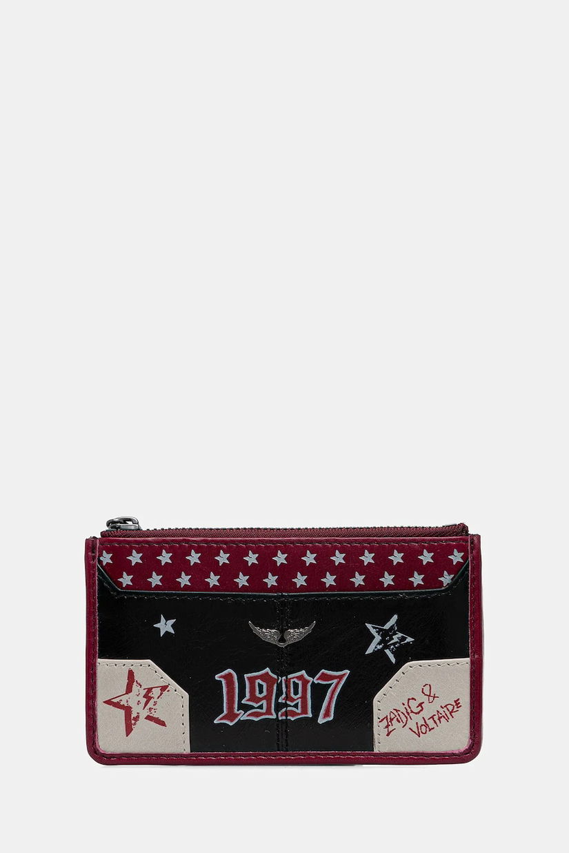 ZADIG&VOLTAIRE portofel de piele culoarea negru, LWSG03676