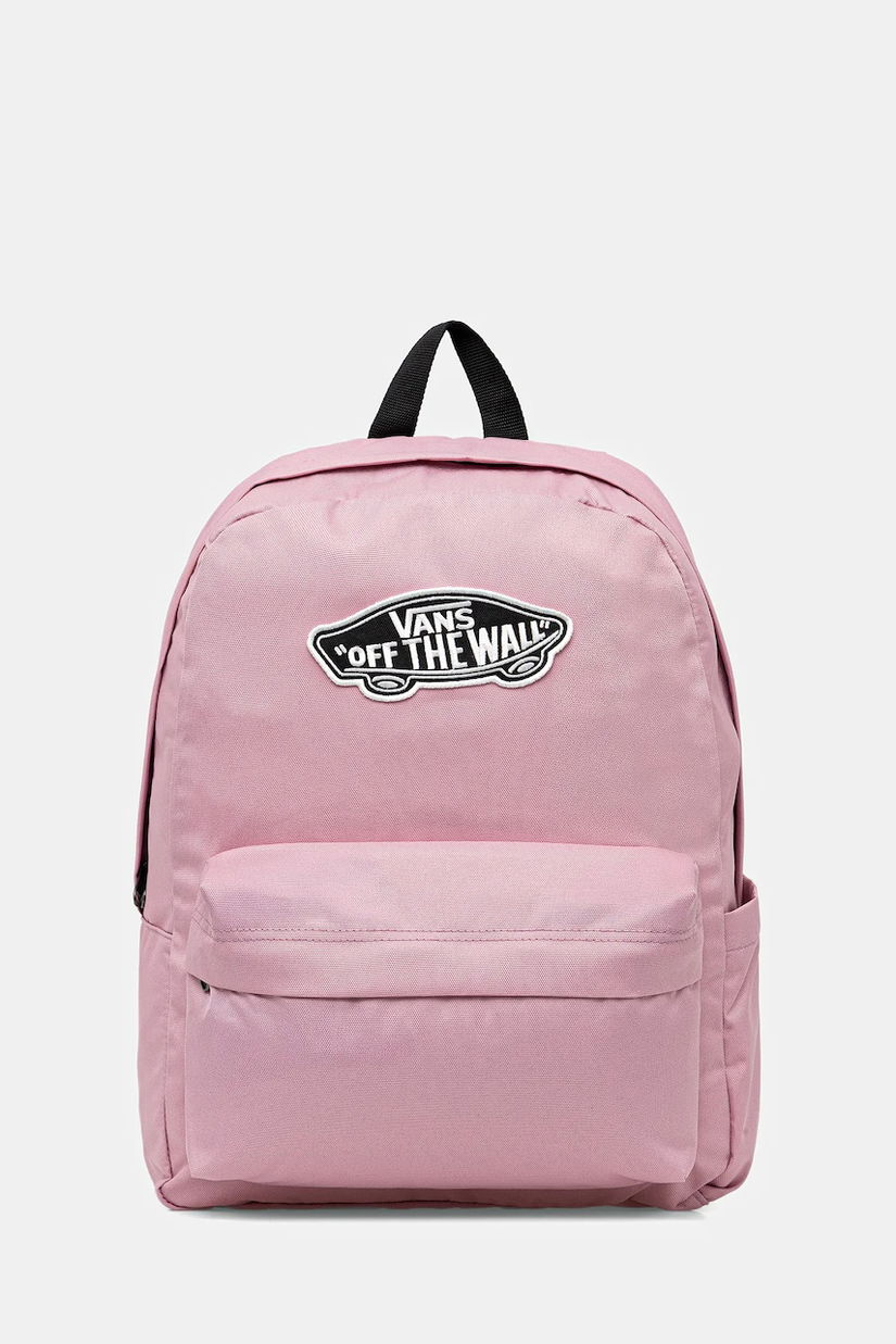 Vans rucsac culoarea roz, mare, cu imprimeu, VN000H4YEN71