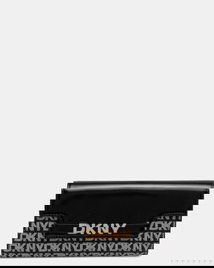 Dkny portofel culoarea negru, R52Q5M29