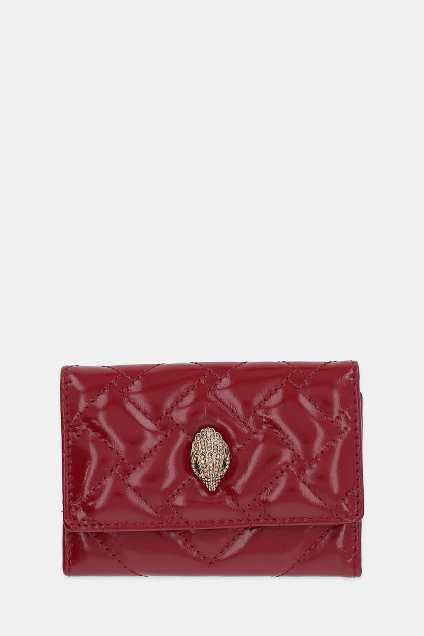 Kurt Geiger London portofel de piele culoarea bordo, 458850319