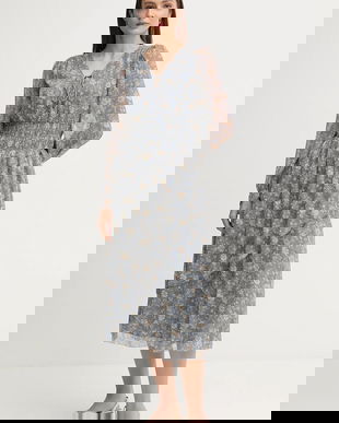 Pepe Jeans rochie midi, evazați, PL9537692