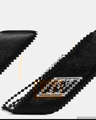 Love Moschino carcasă de telefon culoarea negru, JC5607PP1NLI0000