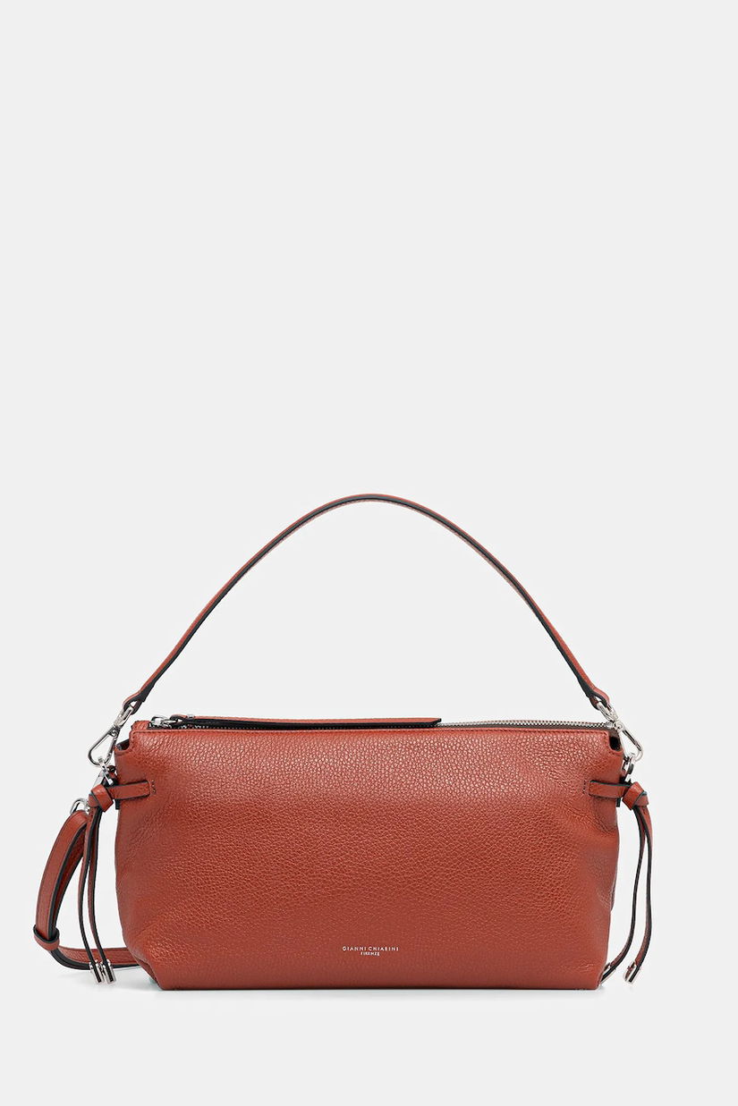 Gianni Chiarini poșetă de piele BRINA culoarea portocaliu, BS.11761.GRN