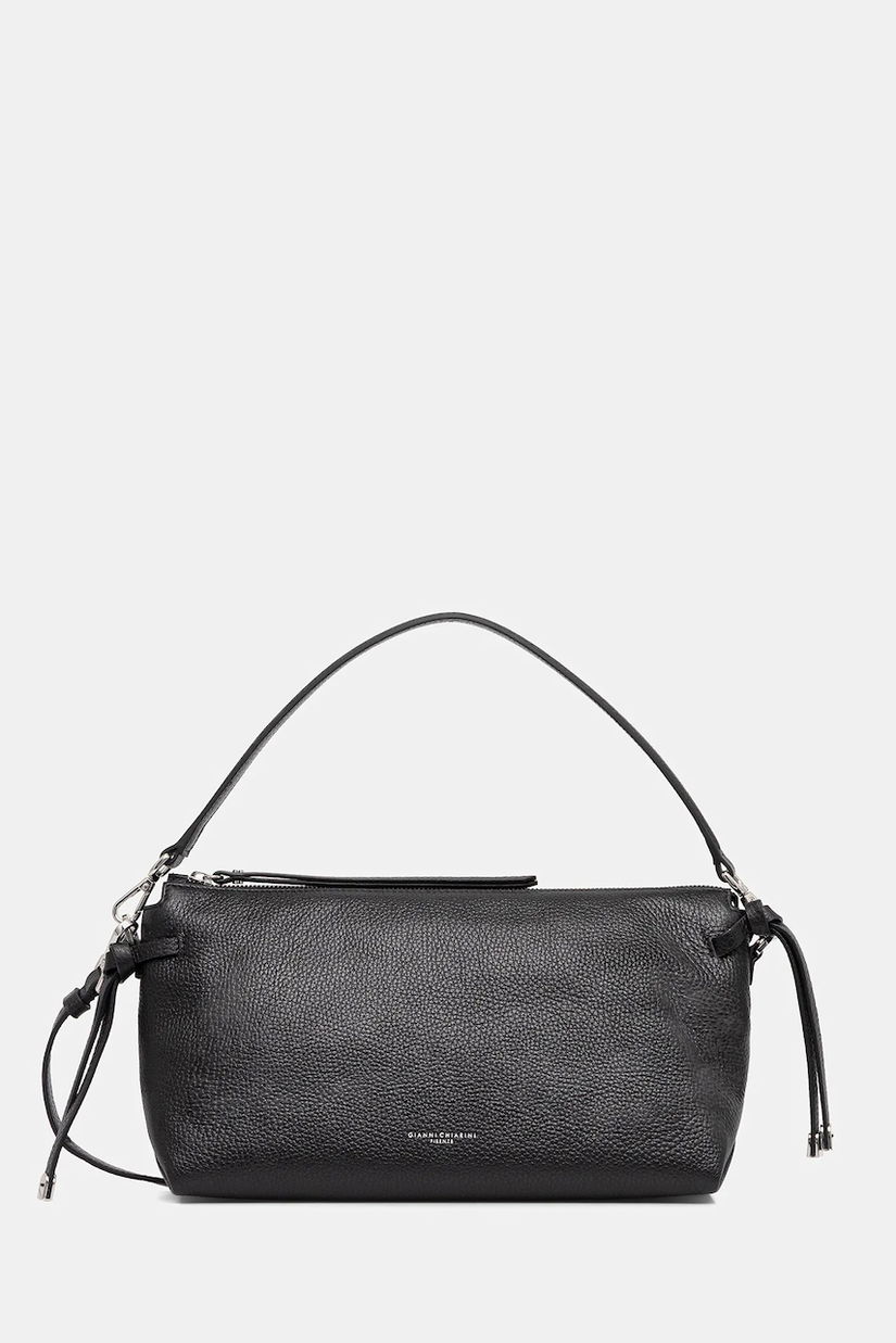Gianni Chiarini poșetă de piele BRINA culoarea negru, BS.11761.GRN