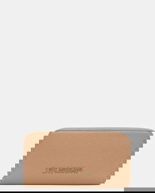 Love Moschino portofel culoarea bej, JC5700PP1NLD0104