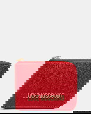 Love Moschino portofel culoarea roșu, JC5639PP1NLD0500