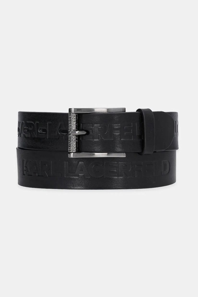 ZADIG&VOLTAIRE curea poșetă culoarea negru, LWOG00041