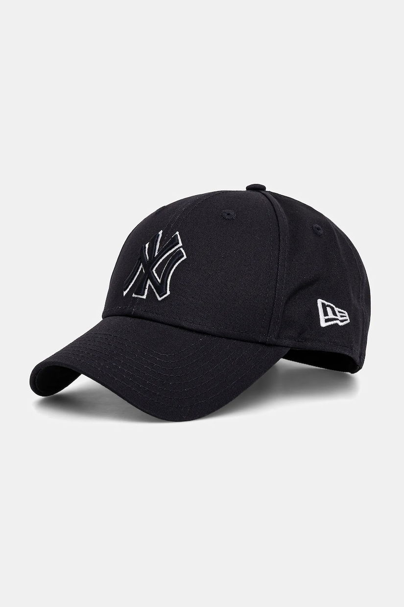 New Era șapcă de baseball din bumbac culoarea bleumarin, 60675523