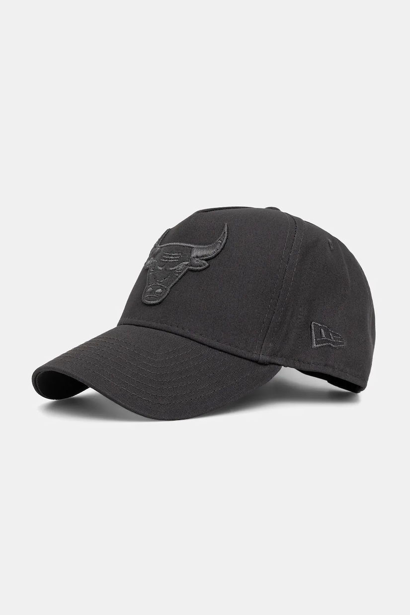 New Era șapcă de baseball din bumbac culoarea gri, 60691279