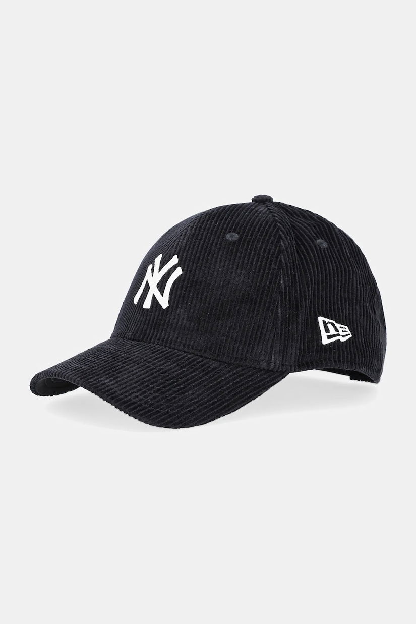 New Era șapcă de baseball din bumbac culoarea negru, 60691062