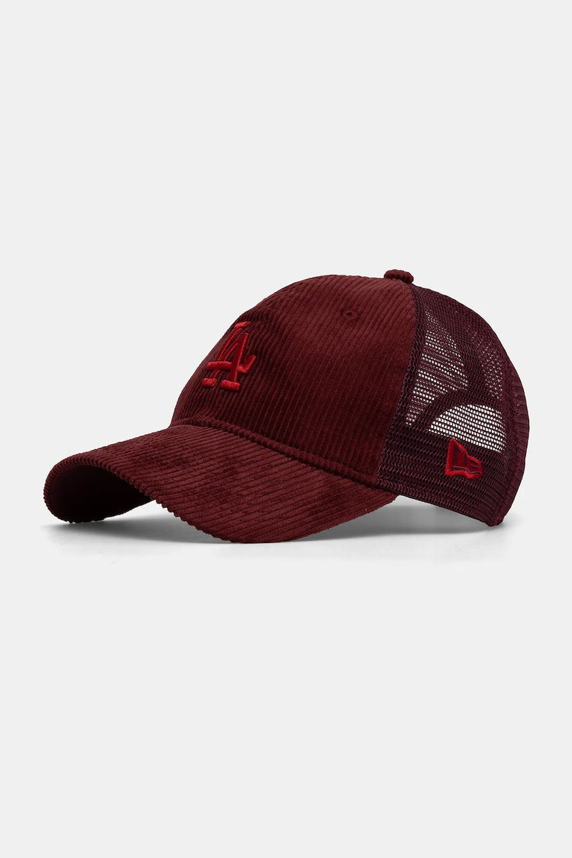New Era șapcă culoarea bordo, 60691099