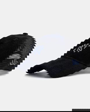 New Era șapcă de baseball din catifea culoarea bleumarin, 60691101