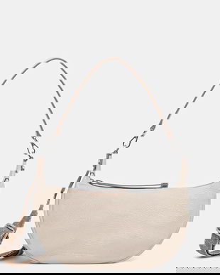 Gianni Chiarini poșetă de piele AISHA culoarea bej, BS.11550.GRN