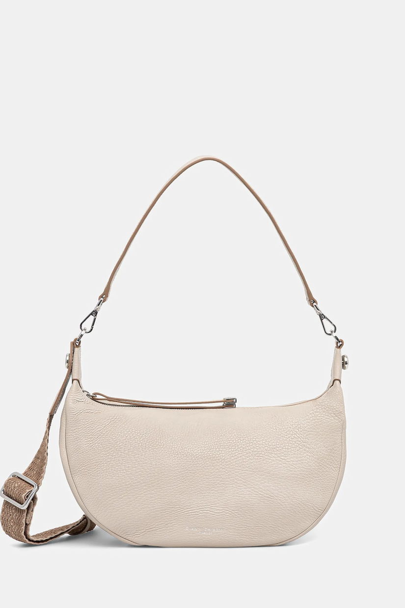 Gianni Chiarini poșetă de piele AISHA culoarea bej, BS.11550.GRN