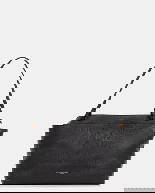 Gianni Chiarini poșetă de piele OTTAVIA culoarea negru, BS.11377.GRN