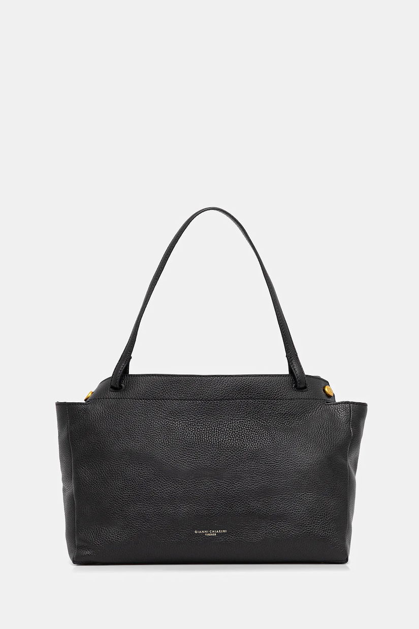 Gianni Chiarini poșetă de piele OTTAVIA culoarea negru, BS.11377.GRN