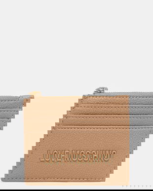 Love Moschino portofel culoarea bej, JC5704PP1NLD0104