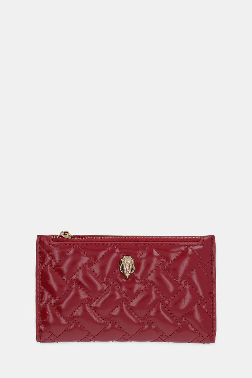 Kurt Geiger London portofel de piele KENSINGTON culoarea bordo, 4703950319