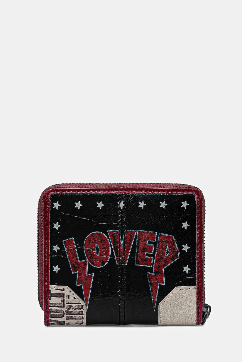ZADIG&VOLTAIRE portofel de piele culoarea negru, LWSG03712