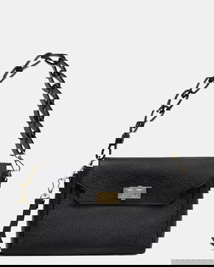 Answear.LAB poseta de piele culoarea negru