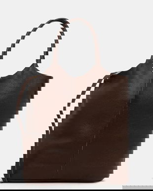 Answear.LAB poseta de piele culoarea maro