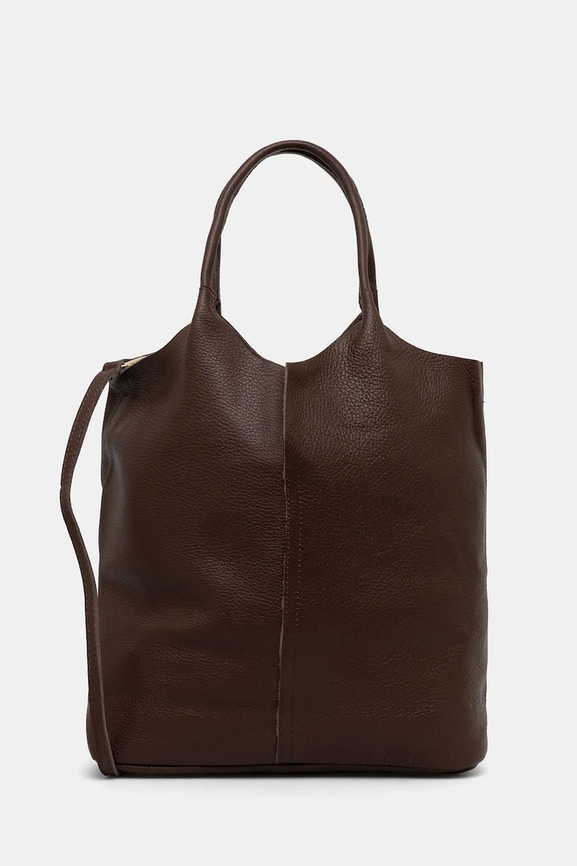 Answear.LAB poseta de piele culoarea maro